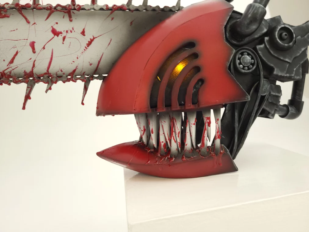 Chainsaw Helmet and Hands props | Chainsaw Man | Free Shipping