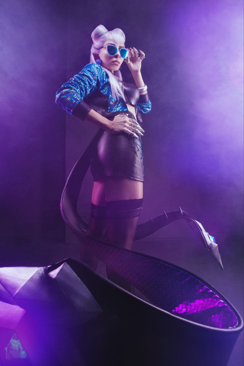 Sparkle Evelynn K/DA costume | League of Legends | Free Express shipping