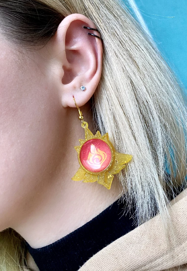 Vision Earrings | Genshin Impact | Free Shipping