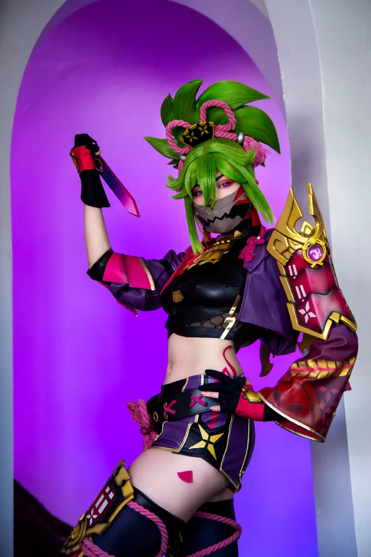 Kuki Shinobu costume | Genshin Impact | Free Express shipping.