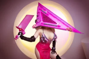 Pyramid Head Female Pink Edition costume | Silent Hill | Free shipping