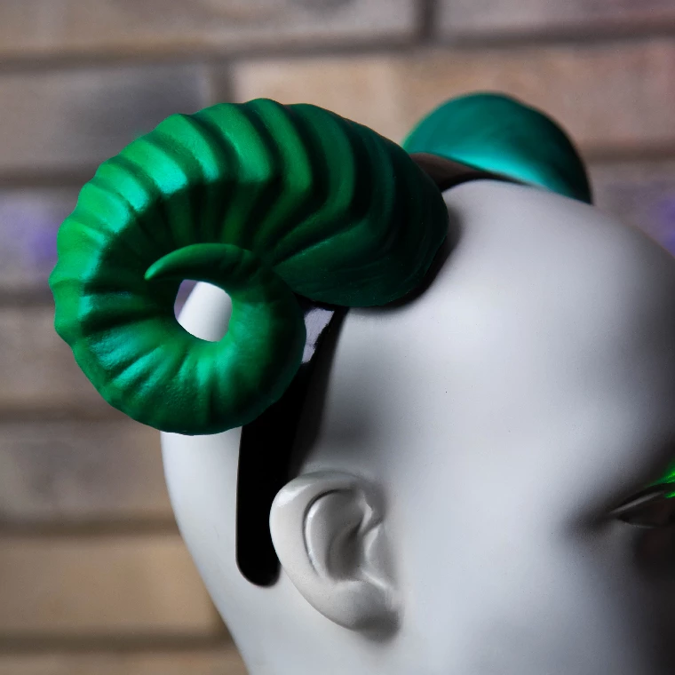 Ram | Demon | Succubus | Cosplay Horns | Color Variations | Free Shipping