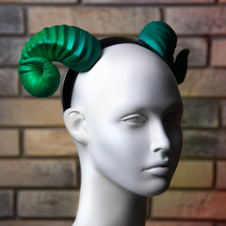 Ram | Demon | Succubus | Cosplay Horns | Color Variations | Free Shipping