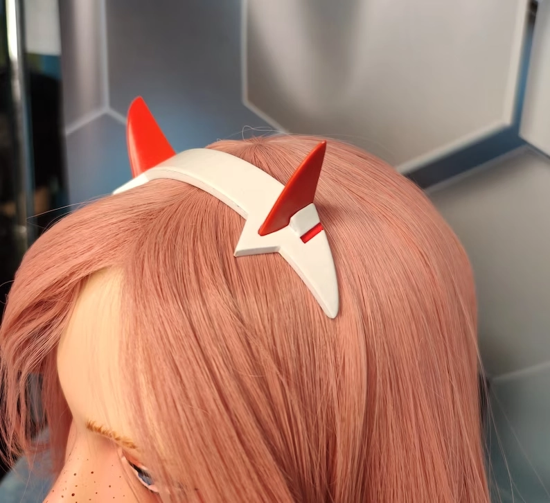 Zero Two Headpiece | Darling | Free Shipping